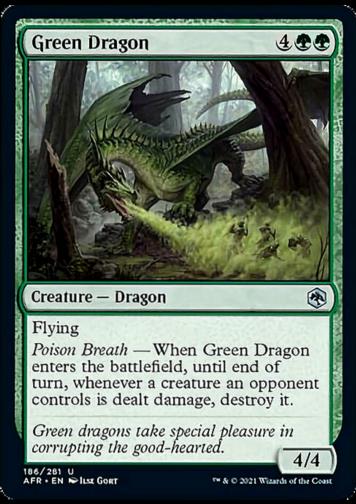 Green Dragon FOIL (Grüner Drache)